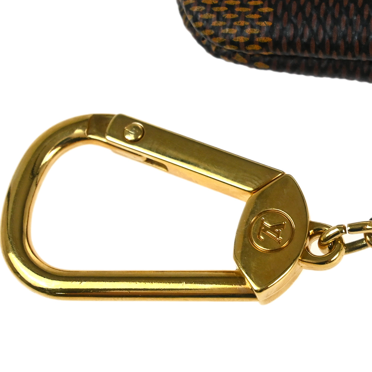 Louis Vuitton 2013 Damier Pochette Cles Coin Case Wallet Purse N62658