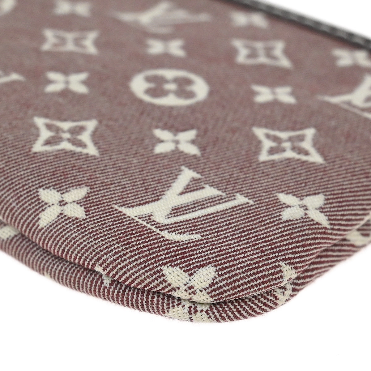 Louis Vuitton 2010 Red Monogram Idylle Pochette Cles Coin Case