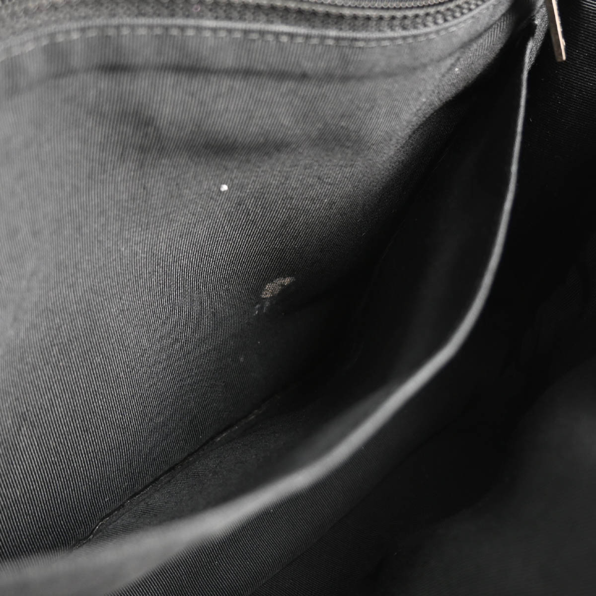 Chanel 2014 Black Lambskin Star Stitch Shoulder Bag