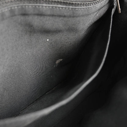 Chanel 2014 Black Lambskin Star Stitch Shoulder Bag