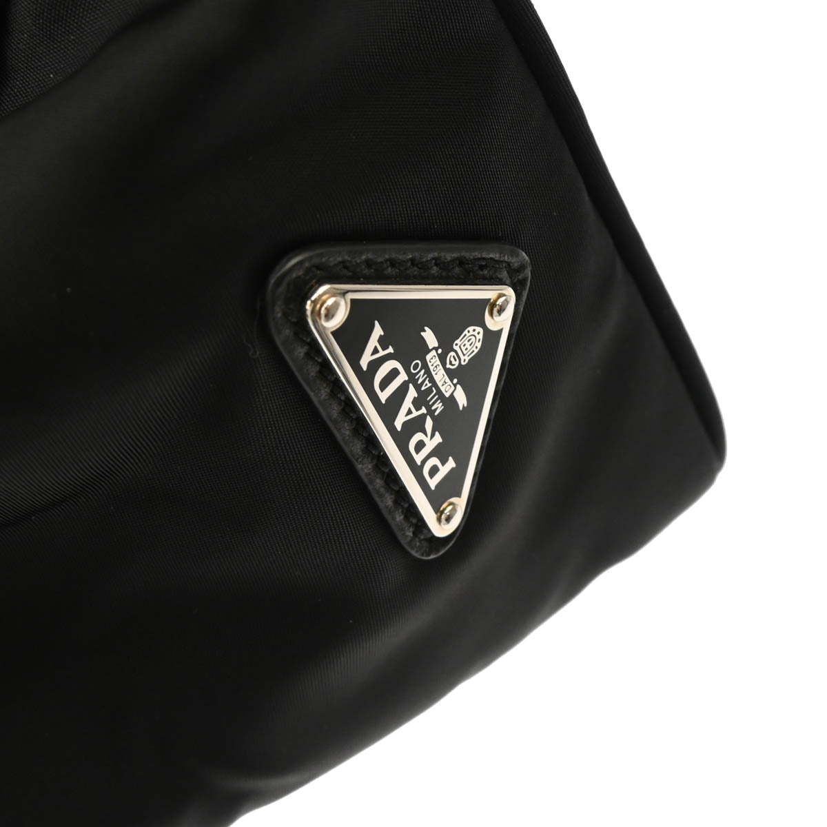 Prada Black Nylon 2way Shoulder Handbag