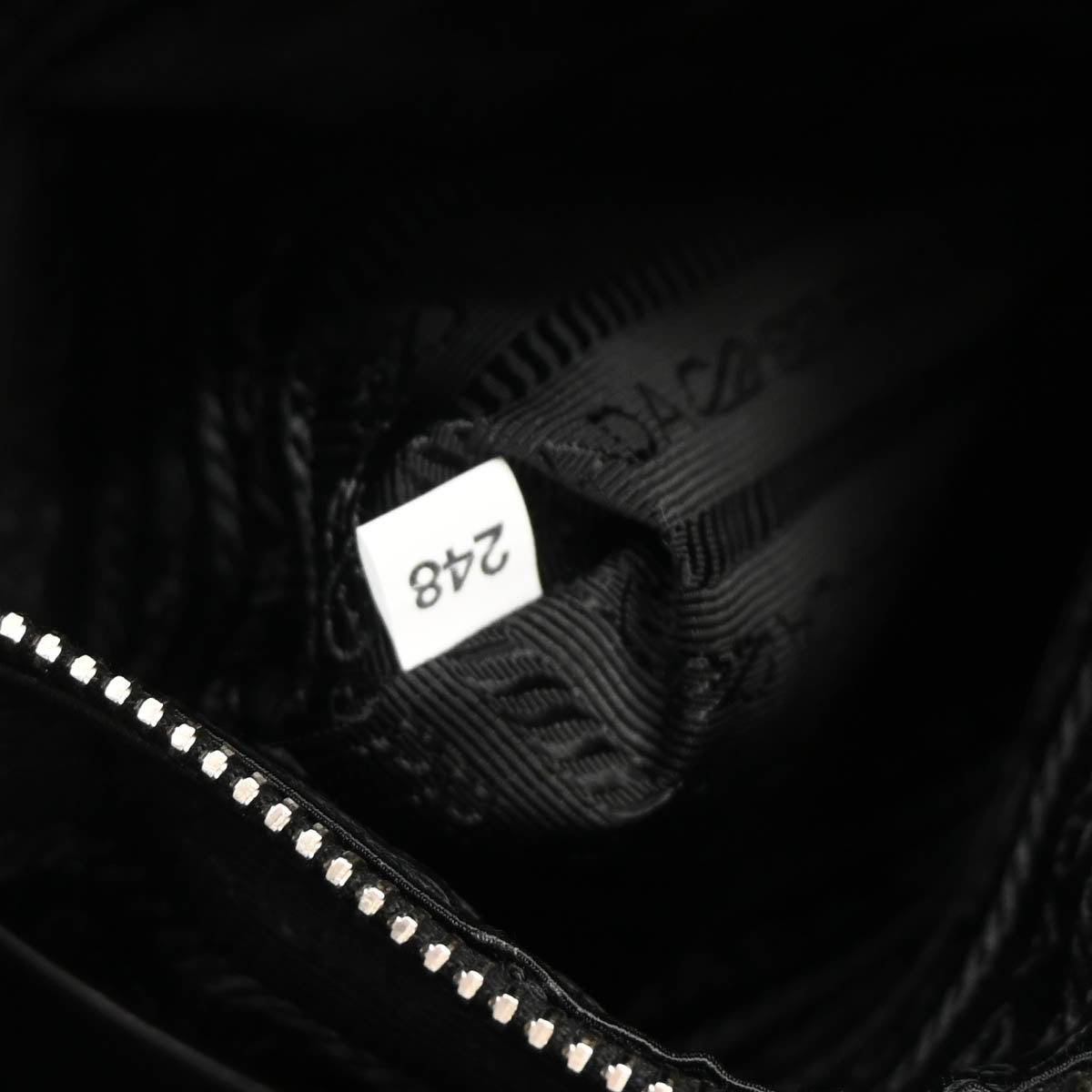 Prada Black Nylon 2way Shoulder Handbag