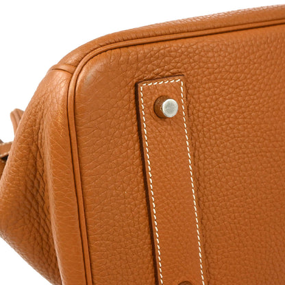 Hermes 2010 Gold Clemence JPG Shoulder Birkin