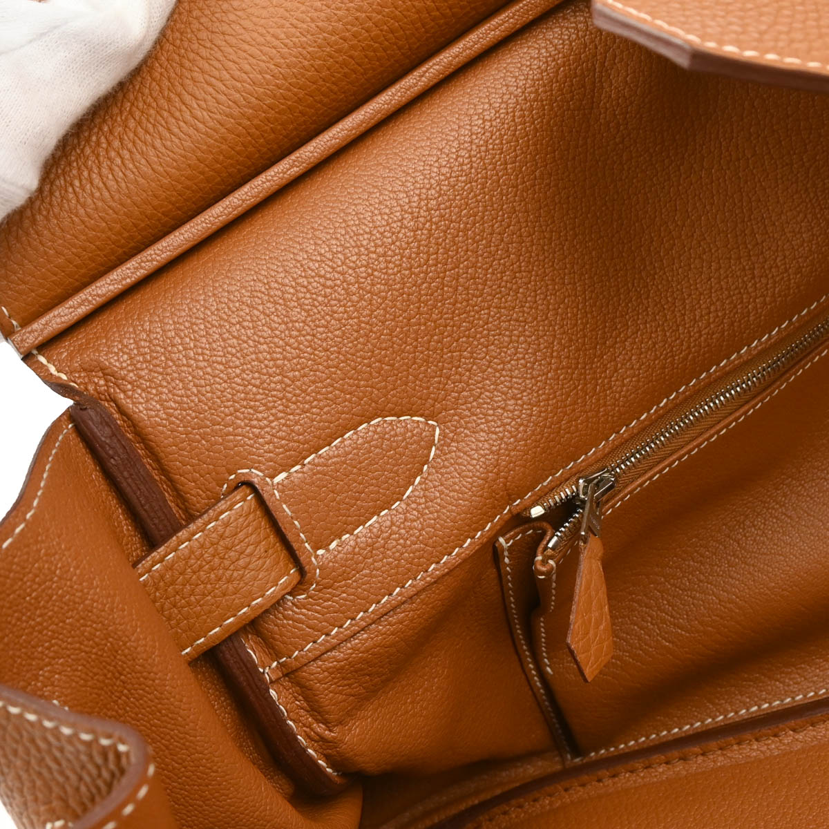 Hermes 2010 Gold Clemence JPG Shoulder Birkin