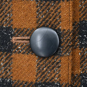 Christian Dior Collarless Jacket Brown #M