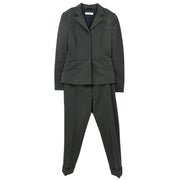 Prada 2007 Setup Jacket Pants Gray #38 #38S