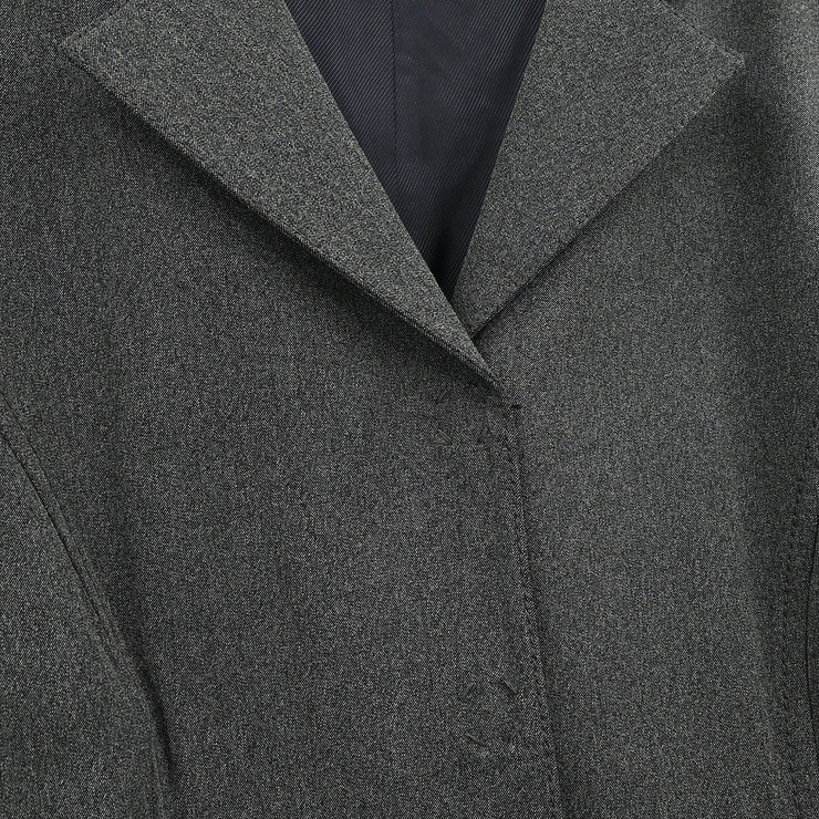 Prada 2007 Setup Jacket Pants Gray #38 #38S