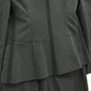 Prada 2007 Setup Jacket Pants Gray #38 #38S