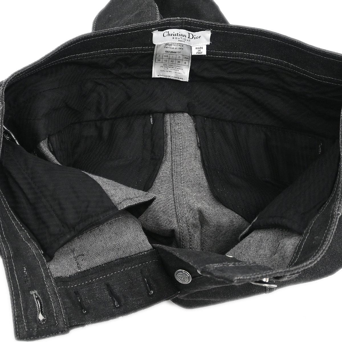 Christian Dior Denim Pants Black #38