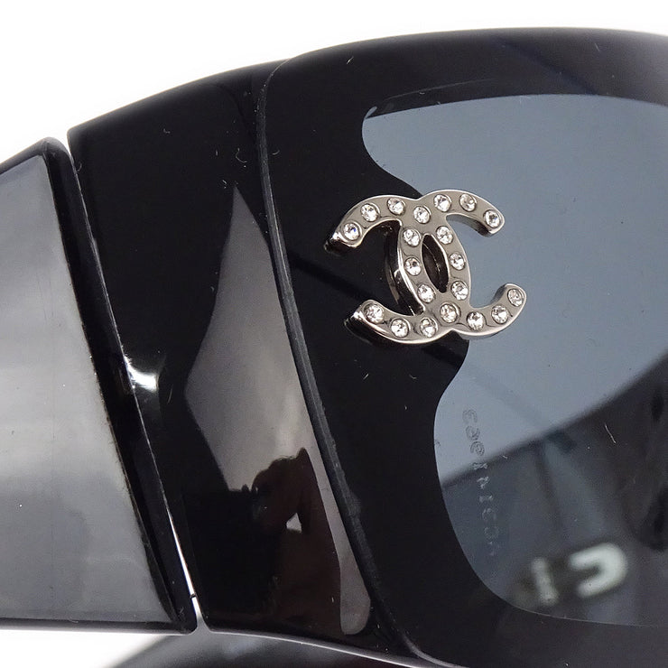Chanel Sunglasses Eyewear Black Rhinestone Small Good