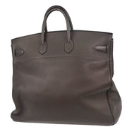 Hermes 2001 Graphite Togo Haut a Courroies 50 Handbag