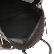 Hermes 2001 Graphite Togo Haut a Courroies 50 Handbag