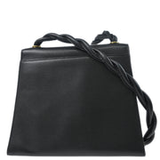 Chanel 1997-1999 Black Caviar Shoulder Bag