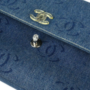 Chanel 2002-2003 Blue Denim Handbag