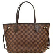Louis Vuitton 2009 Damier Neverfull PM Tote Handbag N51109