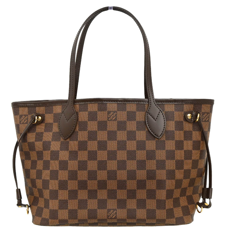 Louis Vuitton 2009 Damier Neverfull PM Tote Handbag N51109