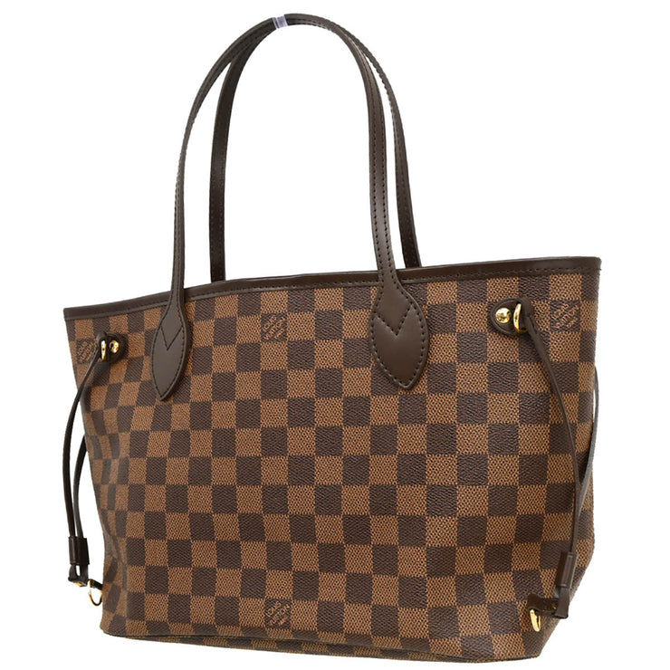 Louis Vuitton 2009 Damier Neverfull PM Tote Handbag N51109