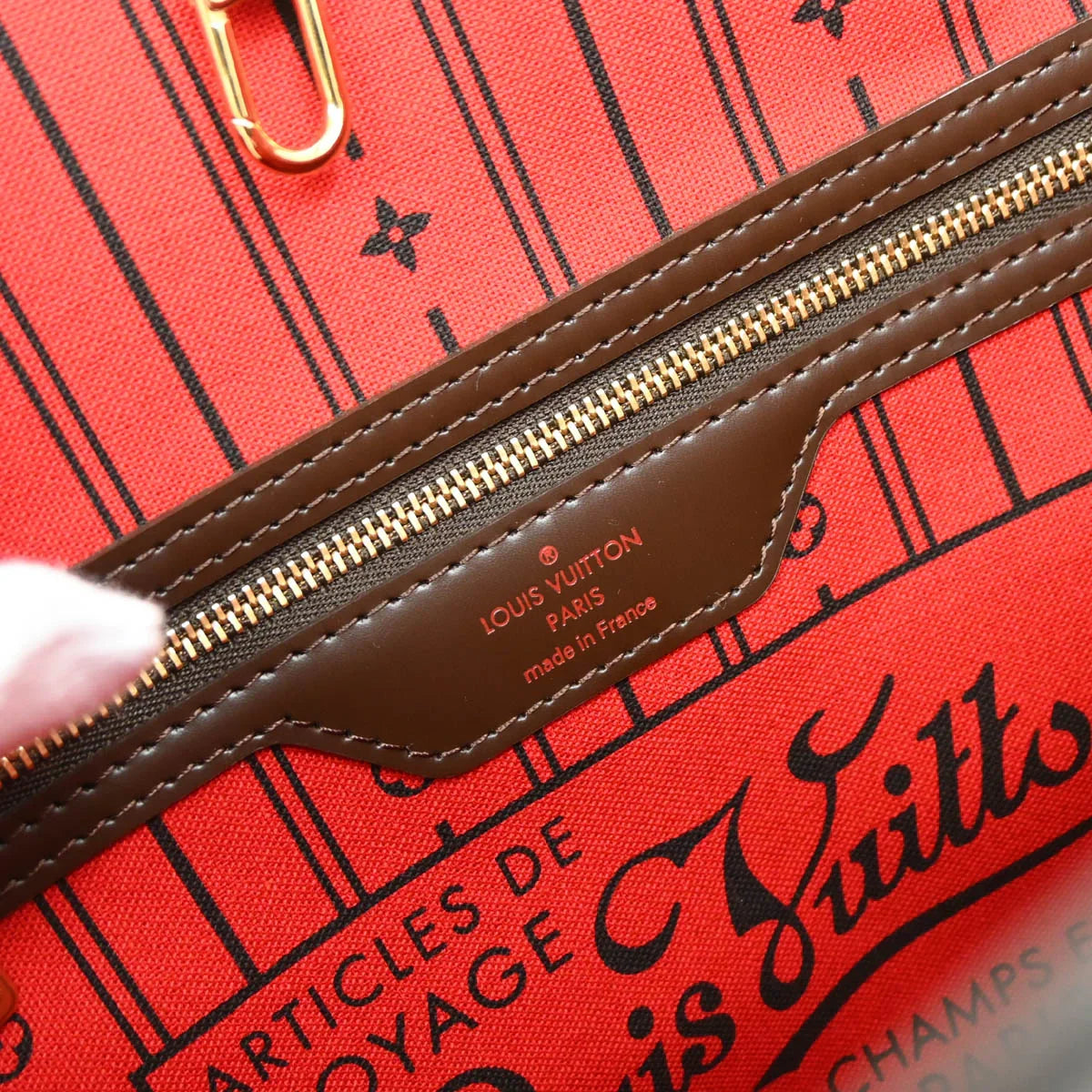 Louis Vuitton 2009 Damier Neverfull PM Tote Handbag N51109
