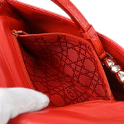Christian Dior * 2000 Red Alligator Malice Handbag
