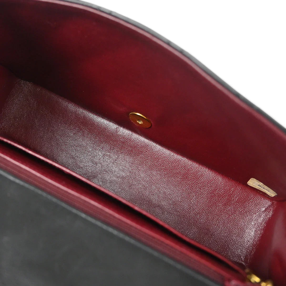 Chanel 1994-1996 Black Lambskin Medium Diana Shoulder Bag