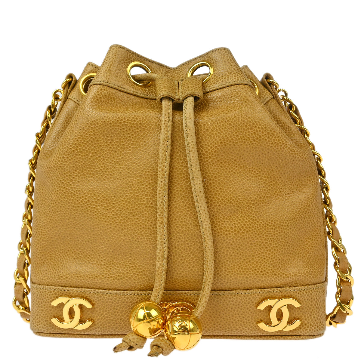 Timeless/classique ostrich crossbody bag Chanel White in