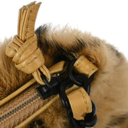 Chanel 2000-2002 Beige Fur Handbag