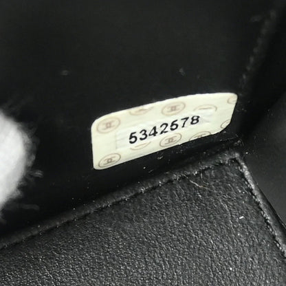 Chanel 1997-1999 Black Caviar Handbag