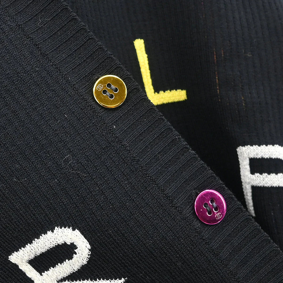Chanel 2001 Cardigan Black #42