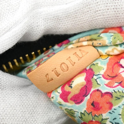Louis Vuitton 2007 Gray Monogram Denim Patchwork Pouchy Handbag M95383