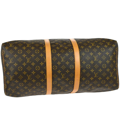 Louis Vuitton 1996 Monogram Keepall 55 Travel Duffle Handbag M41424