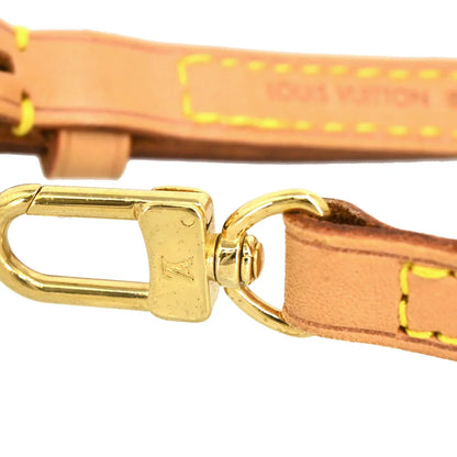 Louis Vuitton Beige Leather Shoulder Strap Accessories Small Good
