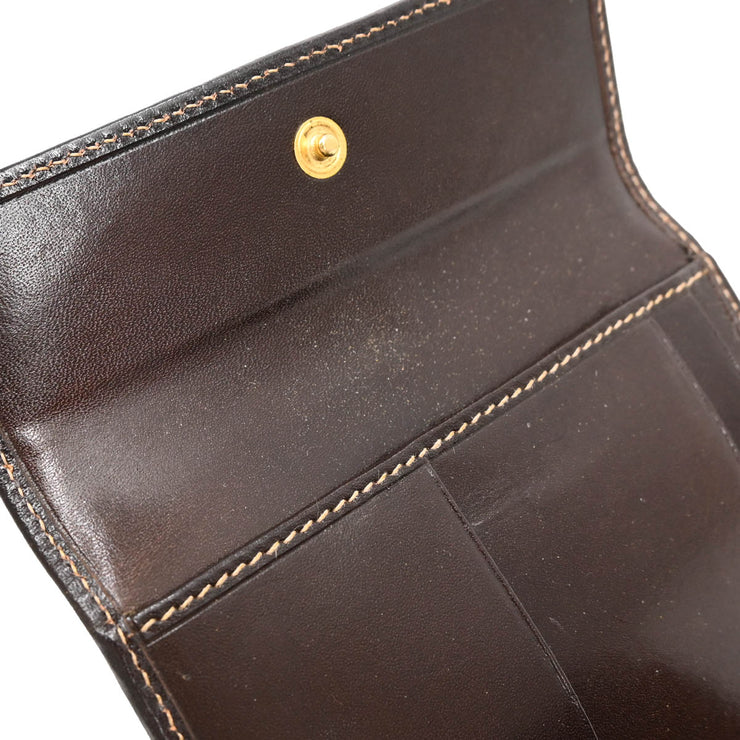 Fendi Brown Zucca Wallet Purse