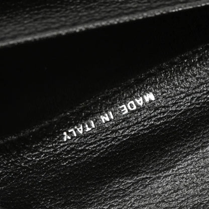 Chanel 2010-2011 Black Calfskin Camellia Long Wallet