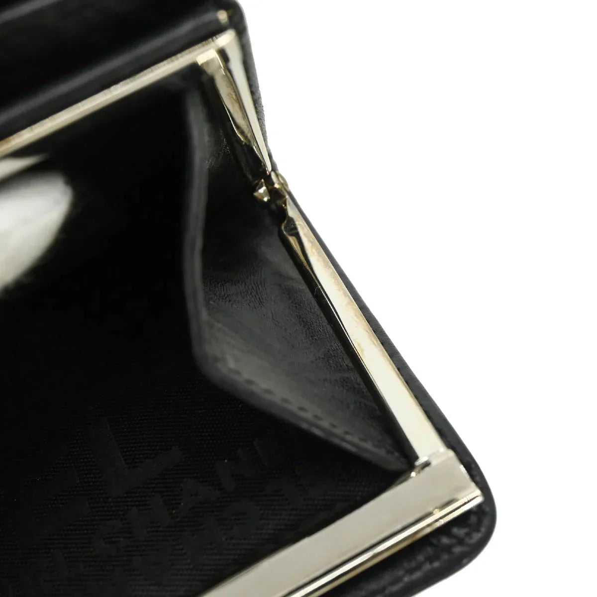 Chanel 2008-2009 Black Calfskin Cambon Ligne Wallet