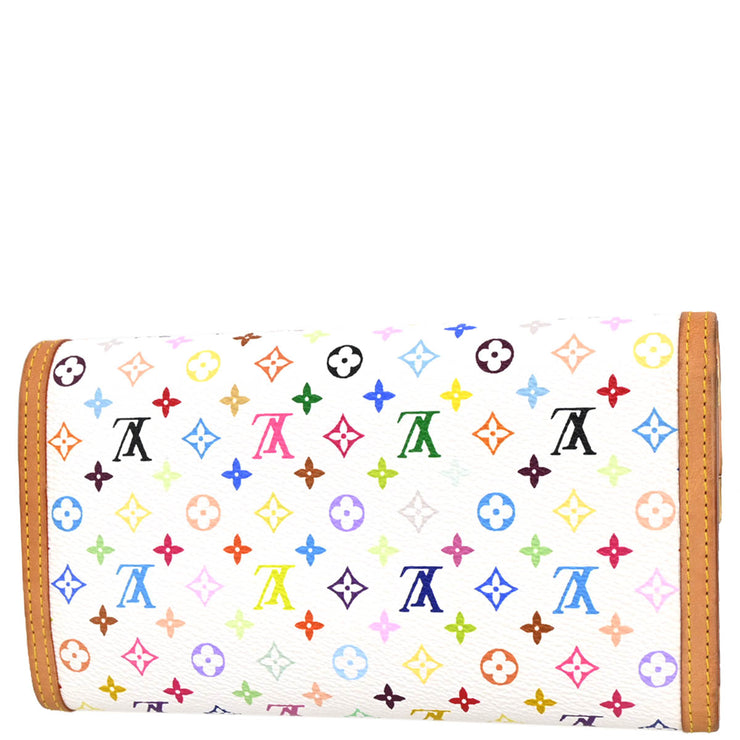 Louis Vuitton 2004 Multicolor Porte Tresor International Wallet M92659