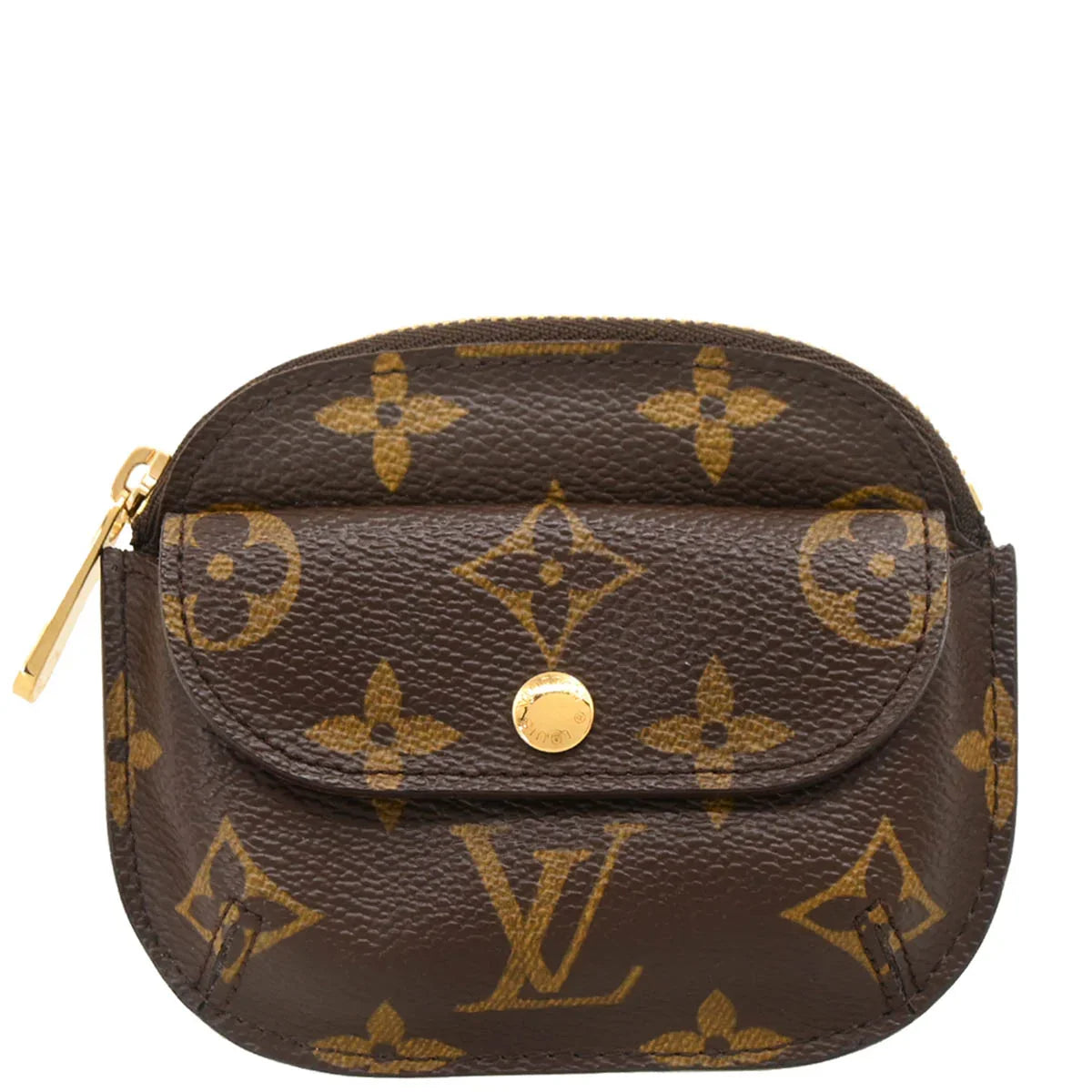 Louis Vuitton 2006 Monogram Porte Monnaie Shilling Coin Wallet M60025