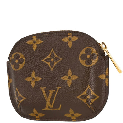 Louis Vuitton 2006 Monogram Porte Monnaie Shilling Coin Wallet M60025