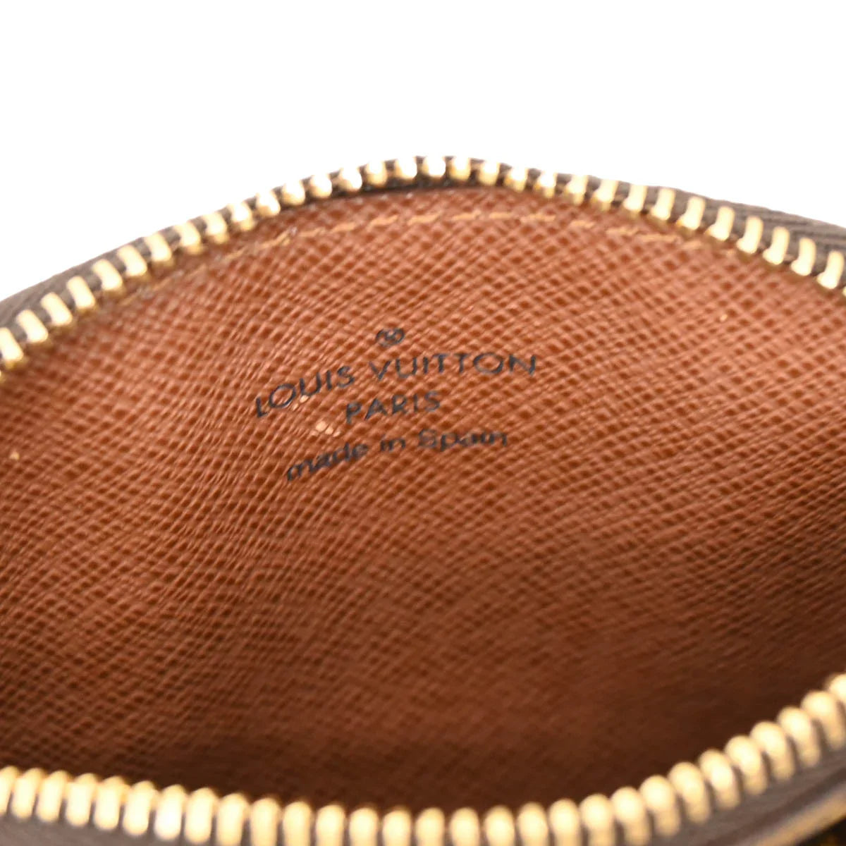 Louis Vuitton 2006 Monogram Porte Monnaie Shilling Coin Wallet M60025