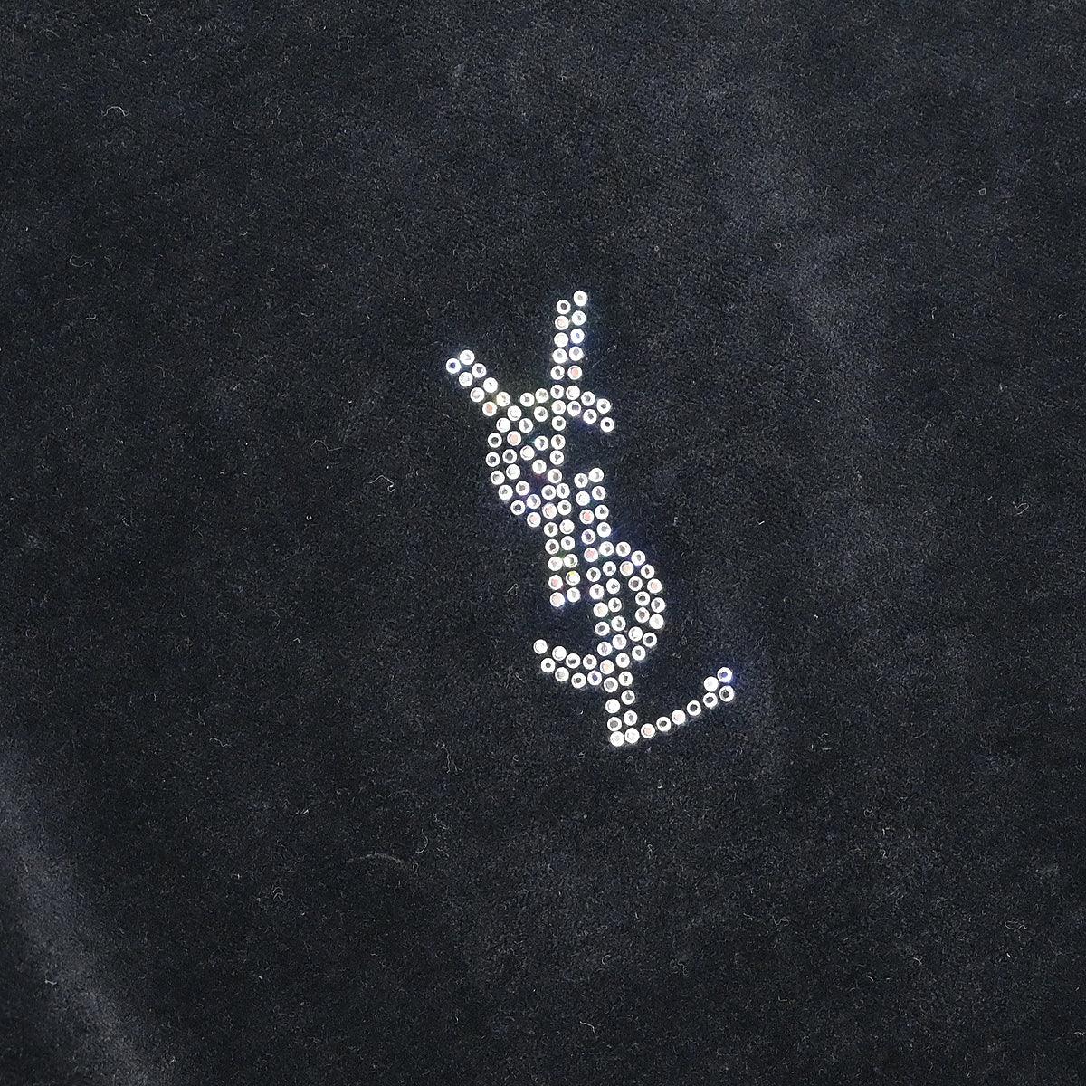 Yves Saint Laurent Setup Suit Top Skirt Black #L
