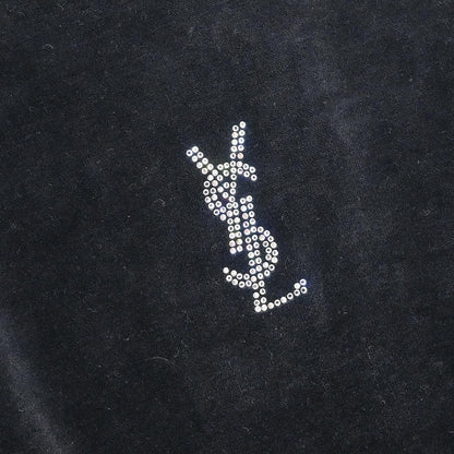 Yves Saint Laurent Setup Suit Top Skirt Black #L