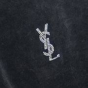Yves Saint Laurent Setup Suit Top Skirt Black #L