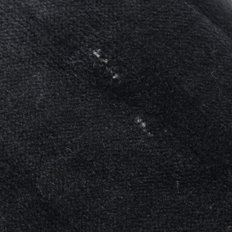 Yves Saint Laurent Setup Suit Top Skirt Black #L