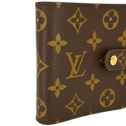 Louis Vuitton 2004 Monogram Compact Zip Wallet M61667