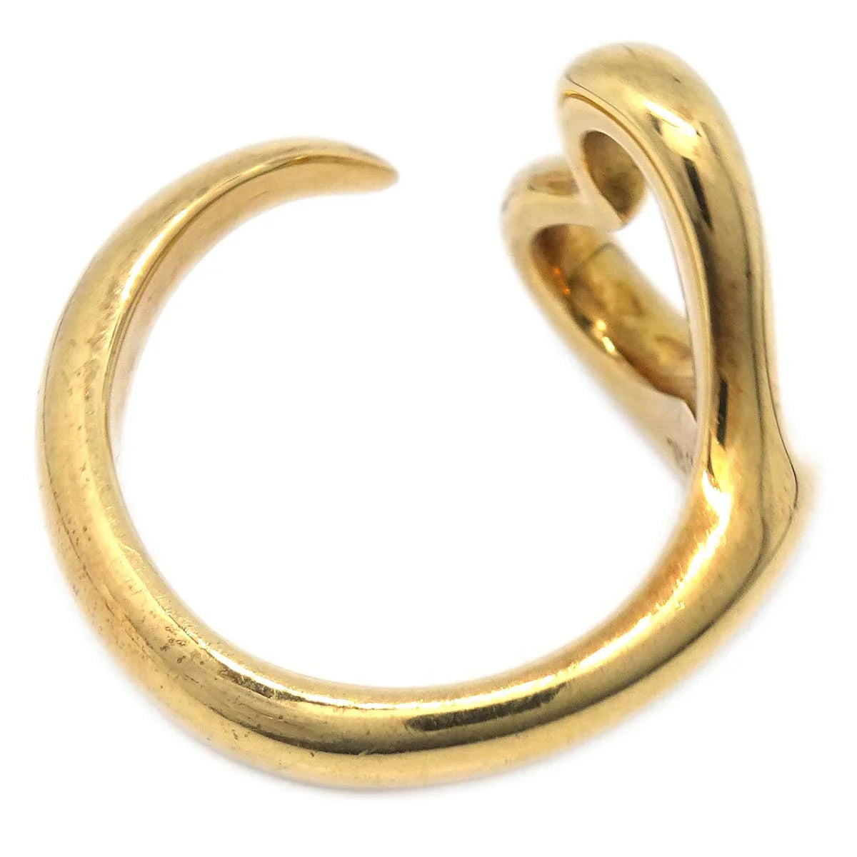 Tiffany & Co. Open Heart Ring 750 #49 #9