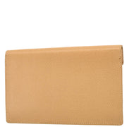 Chanel 2000-2002 Beige Caviar Wallet