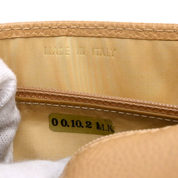 Chanel 2000-2002 Beige Caviar Wallet