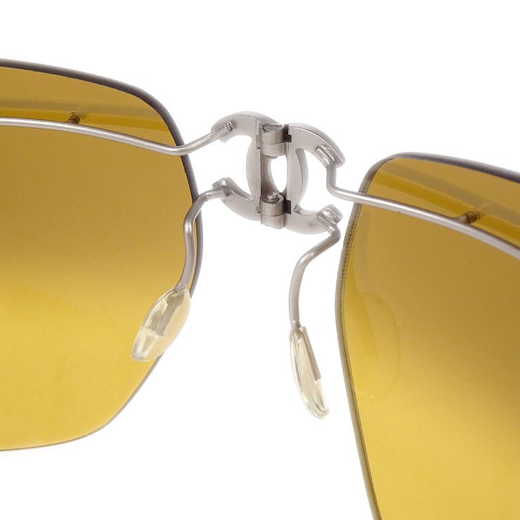 Chanel Sunglasses Eyewear Brown Small Good