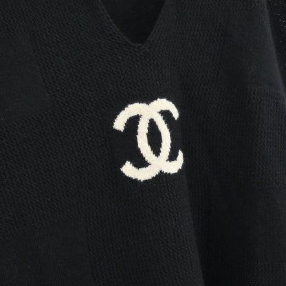 Chanel 2001 Short Sleeve Top Black #42