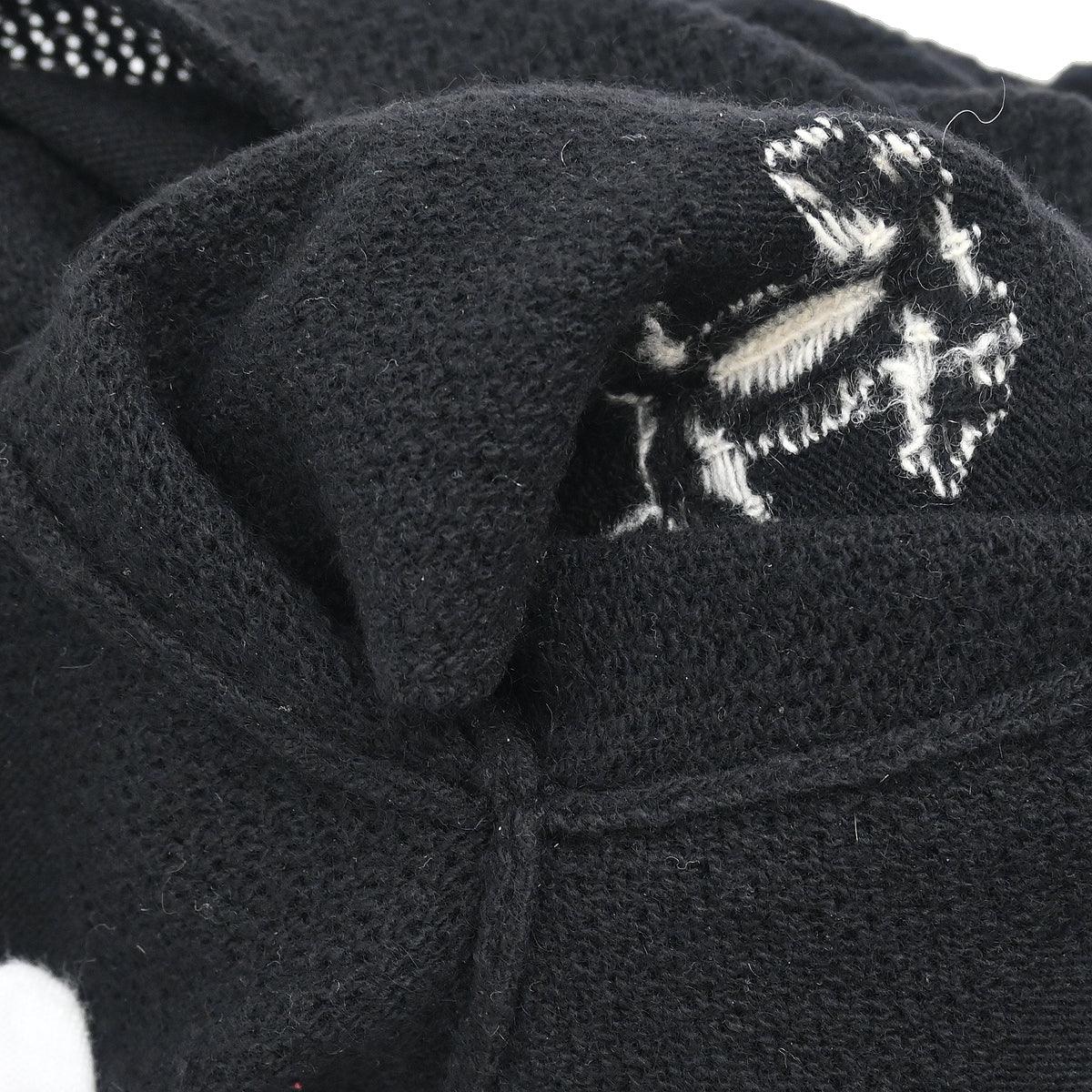 Chanel 2001 Short Sleeve Top Black #42