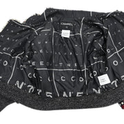 Chanel 2007 Double Breasted Jacket Black #38